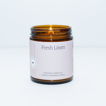 Load image into Gallery viewer, Fontana Beeswax Essential Oil Candle | French Linen