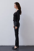 Load image into Gallery viewer, Leilani Sweetheart Ruched Knit Top