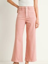 Load image into Gallery viewer, Patch Pocket Wide Leg | Dusty Coral