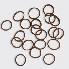 Load image into Gallery viewer, KITSCH Eco-Friendly Nylon Elastics 20pc Set | Chocolate