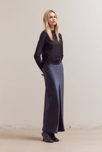 Load image into Gallery viewer, Lumen Satin Maxi Skirt | 2 Colors Available