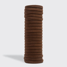 Load image into Gallery viewer, KITSCH Eco-Friendly Nylon Elastics 20pc Set | Chocolate