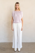 Load image into Gallery viewer, Elara Drape Blouse | Lilac