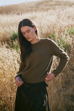 Load image into Gallery viewer, Scallop Sweater | Tapenade