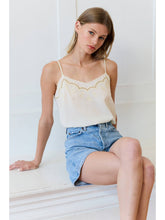 Load image into Gallery viewer, Savannah Embroidered Tank