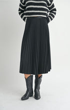 Load image into Gallery viewer, Sadie & Sage Pleated Midi Skirt | 2 Colors Available