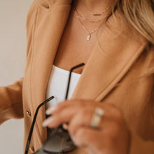 Load image into Gallery viewer, Allie Paperclip Layering Chain Choker Gold Filled Necklace