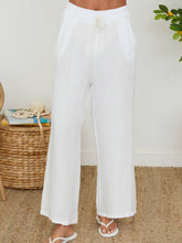 Load image into Gallery viewer, Portofino Linen Pants | White