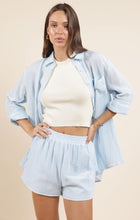 Load image into Gallery viewer, So Cal Button Up Shirt | Powder Blue