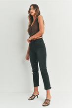 Load image into Gallery viewer, Just Black Denim Slim Straight w/ Distress | Washed Black