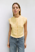 Load image into Gallery viewer, Linda Pointelle Sweater Vest