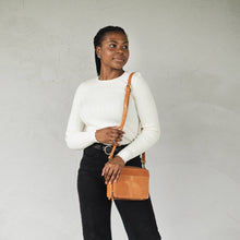 Load image into Gallery viewer, Elevate Nomad Crossbody Bag | Camel