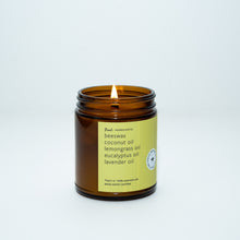 Load image into Gallery viewer, Fontana Beeswax Essential Oil Candle | Lemongrass Eucalyptus