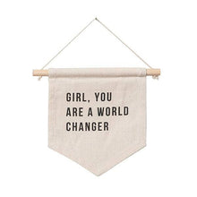 Load image into Gallery viewer, *Back In Stock!* World Changer Hang Sign