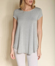 Load image into Gallery viewer, Flare Bottom Cap Sleeve Top