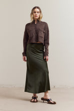 Load image into Gallery viewer, Lumen Satin Maxi Skirt | 2 Colors Available
