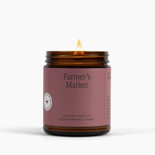 Load image into Gallery viewer, Fontana Beeswax Essential Oil Candle | Farmer’s Market
