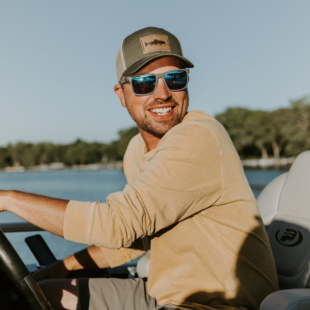 Range Leather Co. Trout Hat | Moss/Khaki