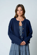 Load image into Gallery viewer, Hadley Relaxed Cardigan | Navy
