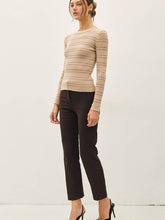 Load image into Gallery viewer, Wren Striped Rib Sweater

