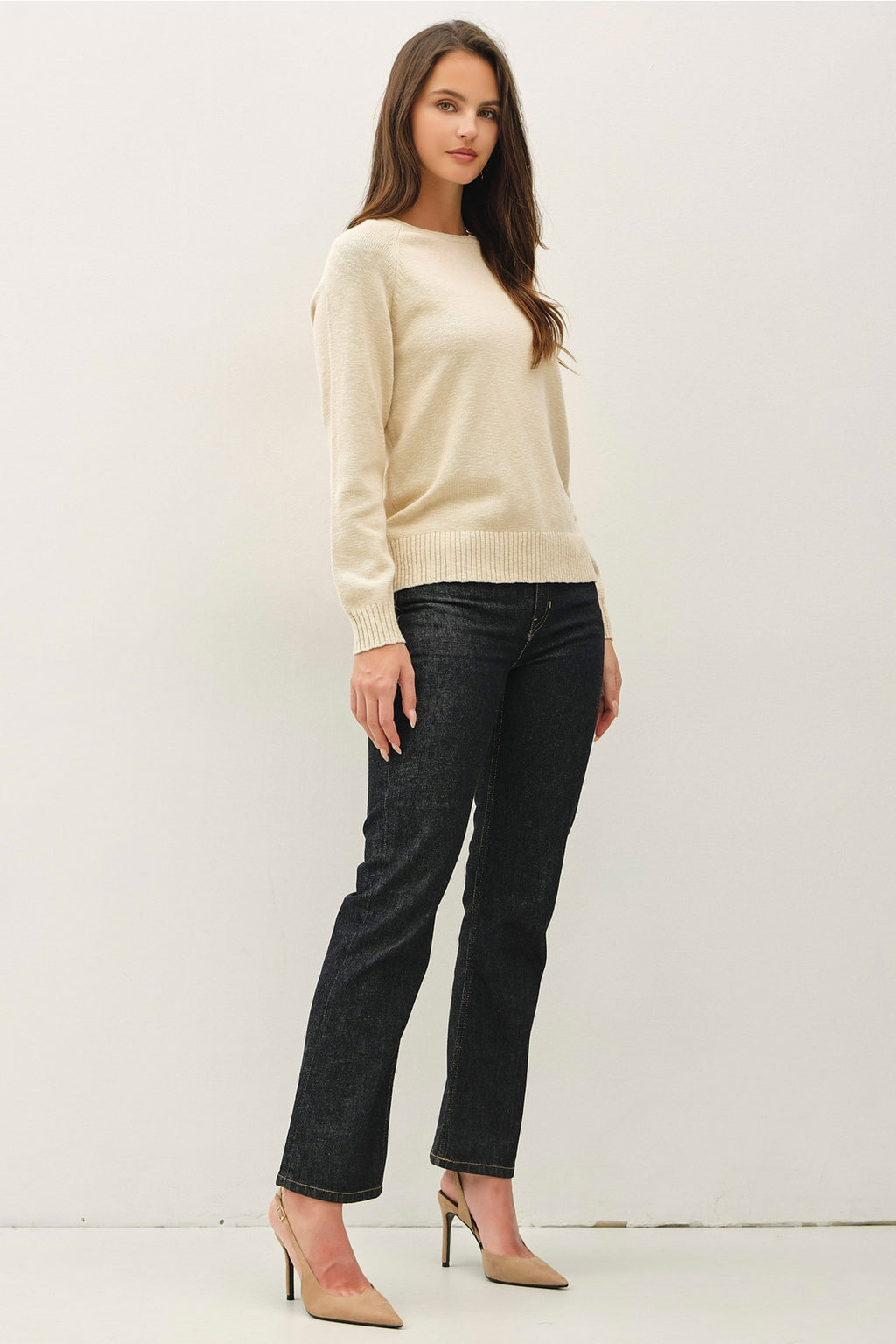 The Arden Sweater | Natural