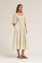 Load image into Gallery viewer, Smocked Floral Midi Dress

