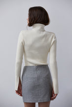 Load image into Gallery viewer, Lyla Brushed Tweed Mini Skirt
