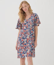 Load image into Gallery viewer, Pact Fit &amp; Flare Easy Dress | Autumn Cosmos
