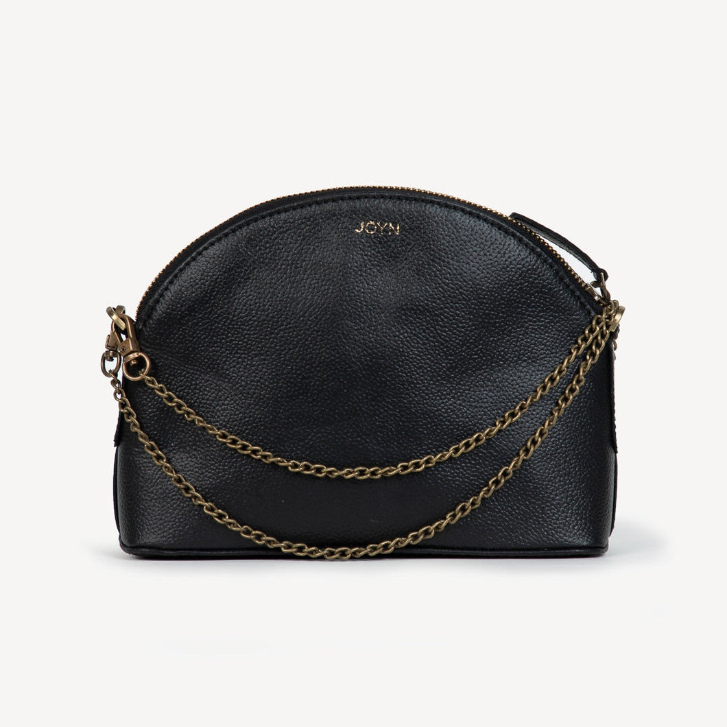 JOYN Bags Mini Halfmoon with Gold Chain