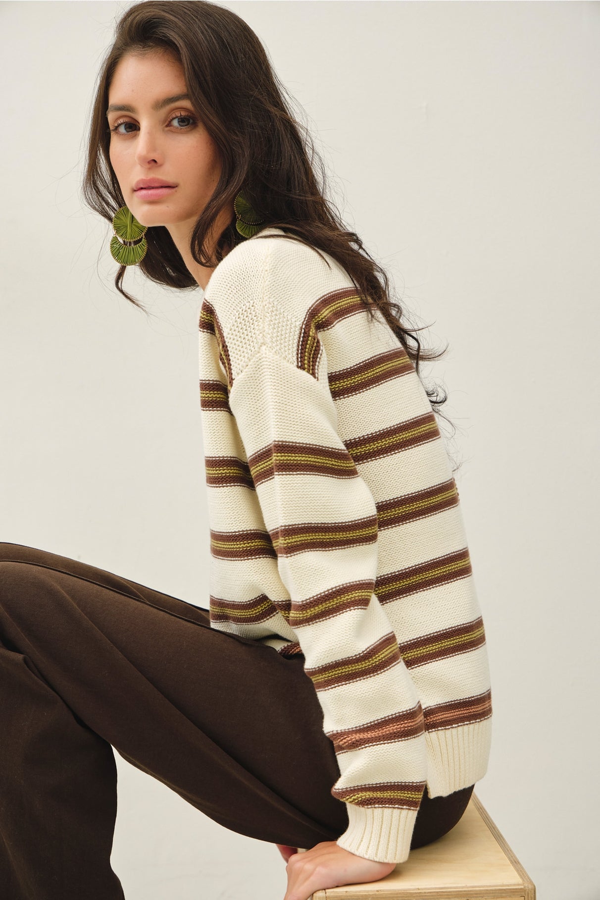 Aspen Stripe Sweater