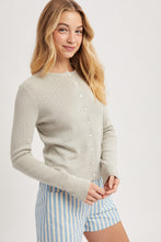 Load image into Gallery viewer, The Everyday Pointelle Cardigan
