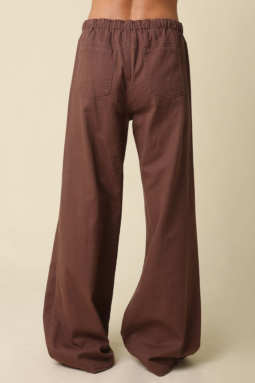 Kaylyn Drawstring Wide Leg Pants