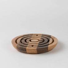 Load image into Gallery viewer, Ten Thousand Villages Handheld Wooden Maze Game
