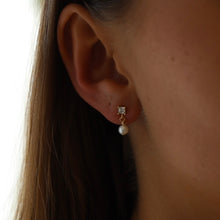 Load image into Gallery viewer, Claire Pearl Studs
