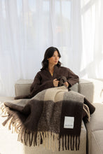Load image into Gallery viewer, The Reykjavik Throw | Dark Earth Brown
