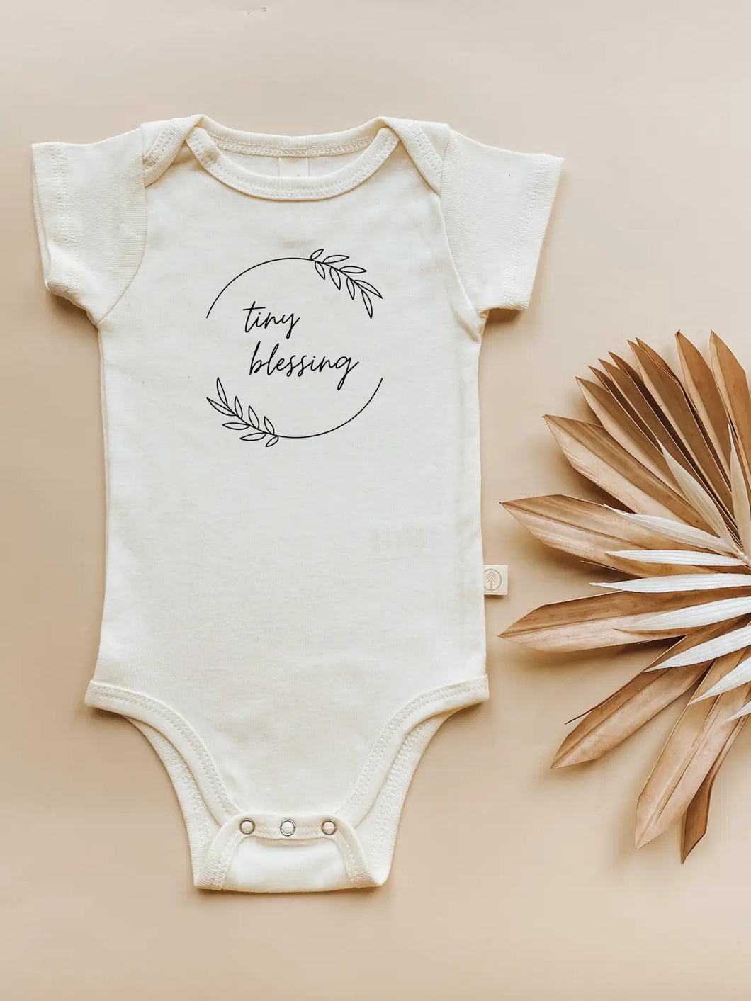 Tiny Blessing Organic Cotton Bodysuit | Short Sleeve