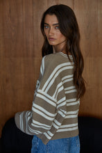 Load image into Gallery viewer, Driftwood Striped Sweater
