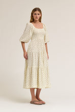 Load image into Gallery viewer, Smocked Floral Midi Dress
