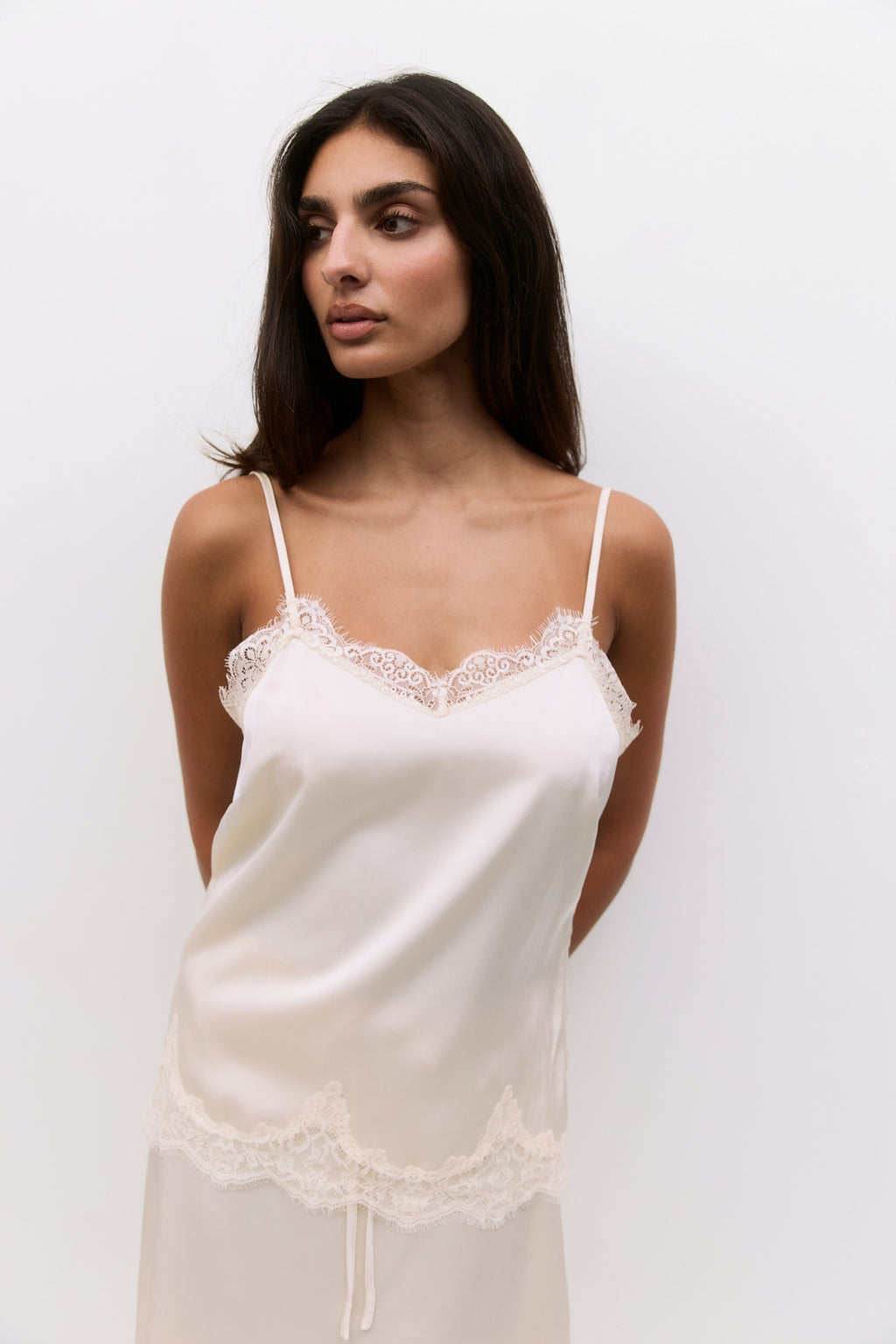 The Gabrielle Lace Layering Top