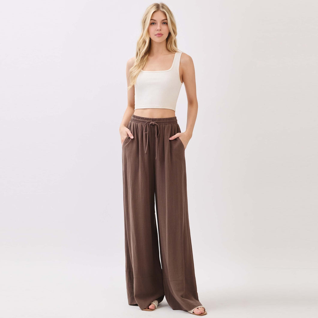 Chestnut Wide Leg Pants