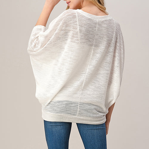 *Back In Stock!* Greta Top | White