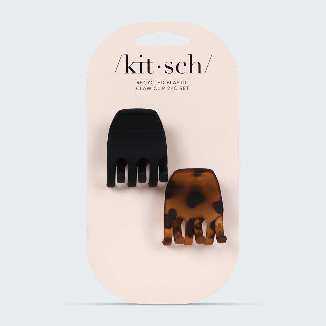 KITSCH Eco-Friendly Medium Claw Clips 2pc Set