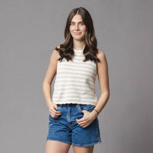 Load image into Gallery viewer, Rockport Stripe Knit Tank
