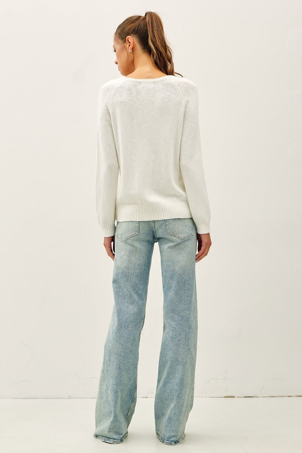 The Arden Sweater | Off White