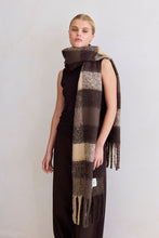 Load image into Gallery viewer, The Reykjavik Scarf | Brown Check
