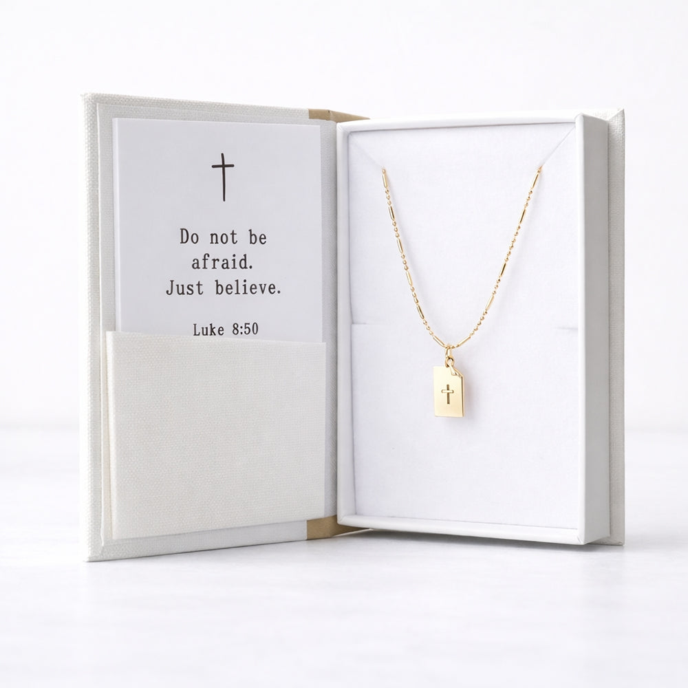 Lenny & Eva Storytellers Necklace | Cross