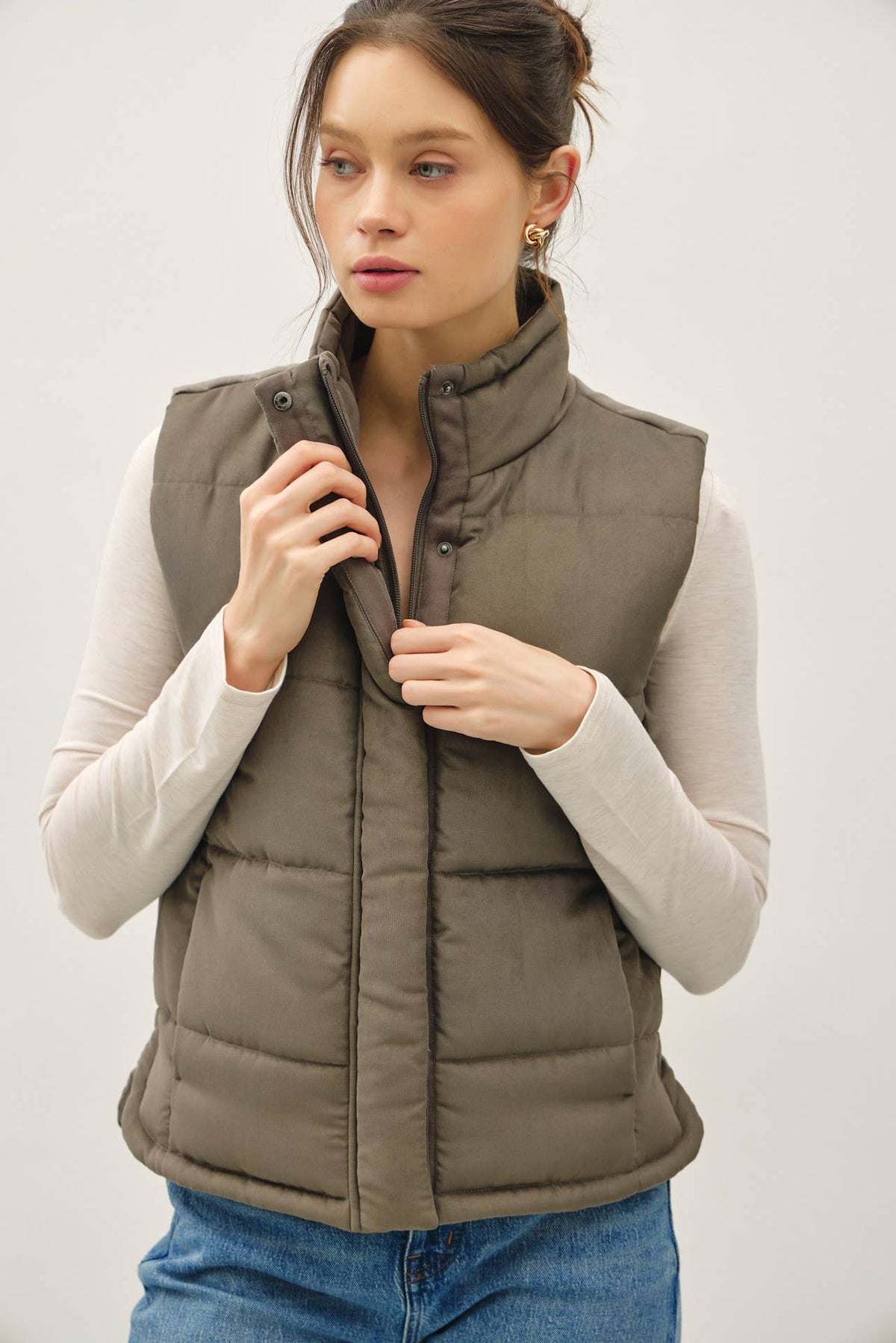 The Briarwood Vest | Olive