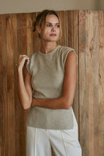 Load image into Gallery viewer, Crescent Genesis Knit Top- Oatmeal
