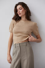 Load image into Gallery viewer, Crescent Flynn Netted Sweater Top *2 COLORS AVAILABLE*
