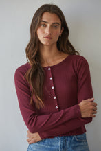 Load image into Gallery viewer, The Elsie Cardigan | Burgundy
